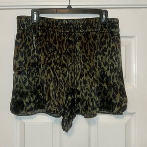Zara Animal Print Shorts. Size XL